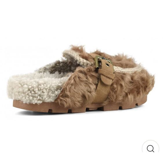 MOU - Winter Bio Checkiang w/ Buckle in Tan - Size 41 - Picture 4 of 10